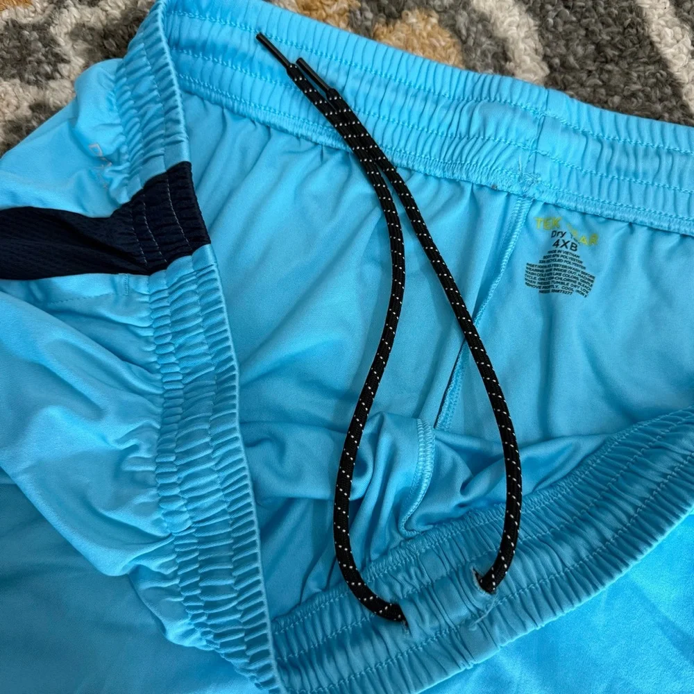 Men’s Tek Gear Dry Tek Blue Athletic Shorts 4XB